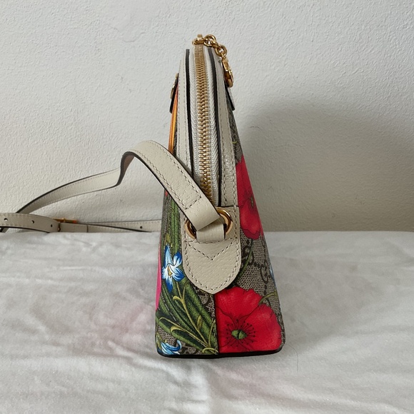 Gucci Ophidia GG Small Floral Shoulder Bag - Picture 4 of 9